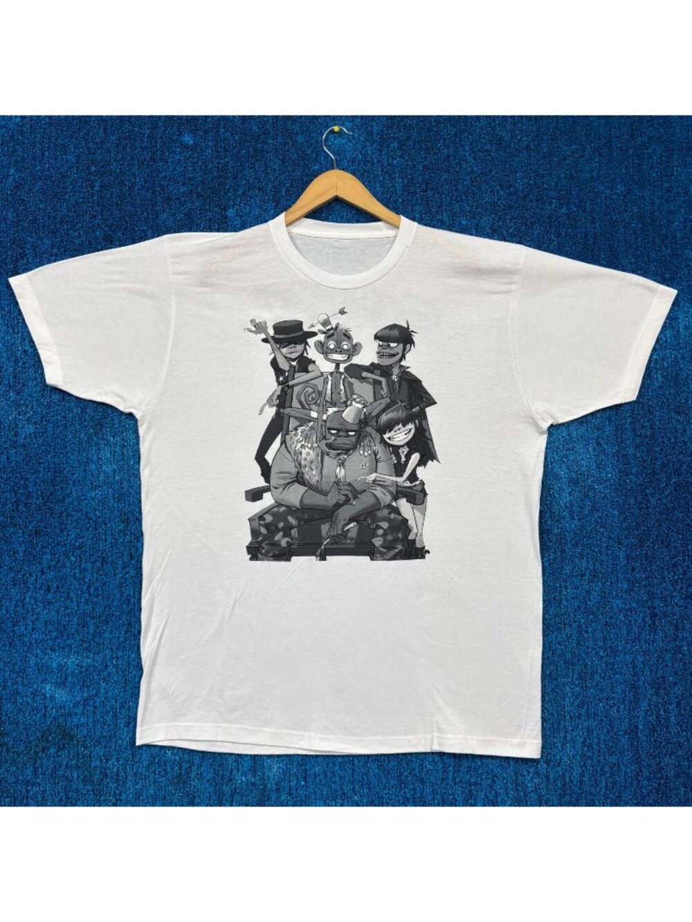 Gorillaz Self Titled Graphic T-Shirt Size XXL